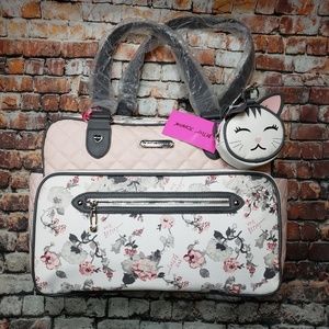 Betsey Johnson Diaper Bag Weekender Tote